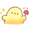 Емодзі Cutie Chicken 🍁