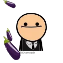 Cyanide And Happiness stiker 🍆
