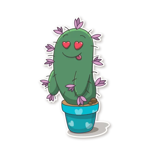 Стікер Cactus Cozy 😍