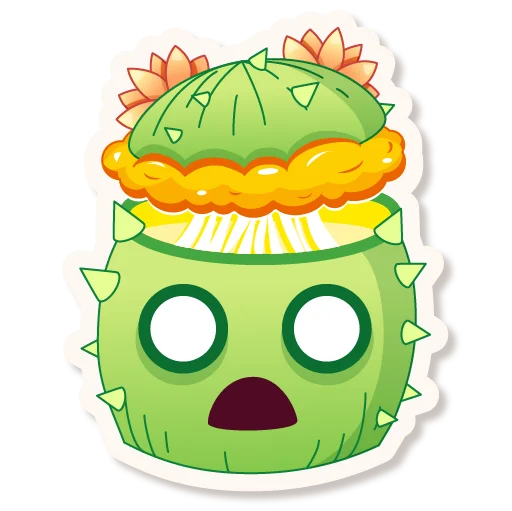 Cactus Quentin stiker 🤯