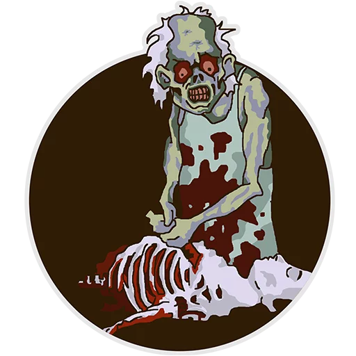 Telegram Sticker «Cannibal Corpse» 💔
