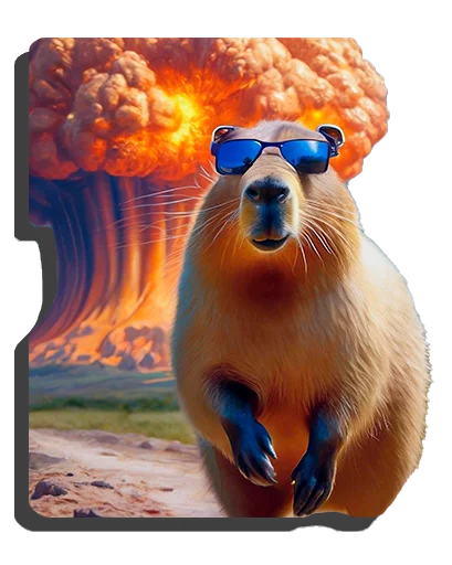Kapi Sticker Kapi Capybara Telegram stickers