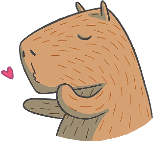 Capybara&Co emoji 😘