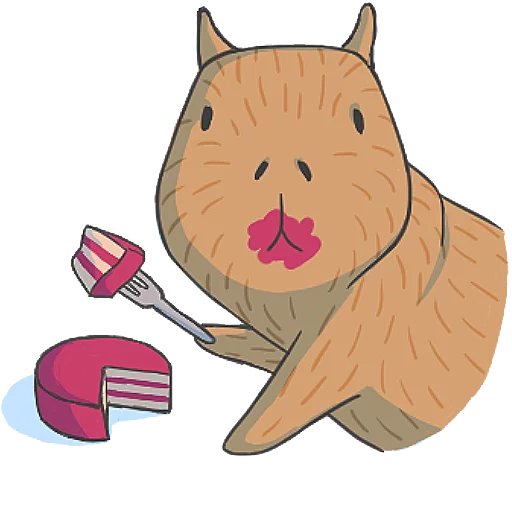 Capybara&Co sticker 🐷