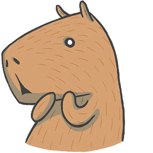 Capybara&Co sticker 😮