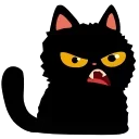 Емодзі Cat Teftel 😡
