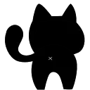 Емодзі Cat Teftel 😒