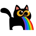 Cat Teftel emoji 🤢