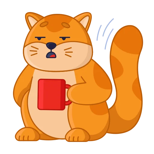 cat | кот sticker 😴