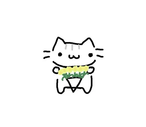 Cat sticker 💐