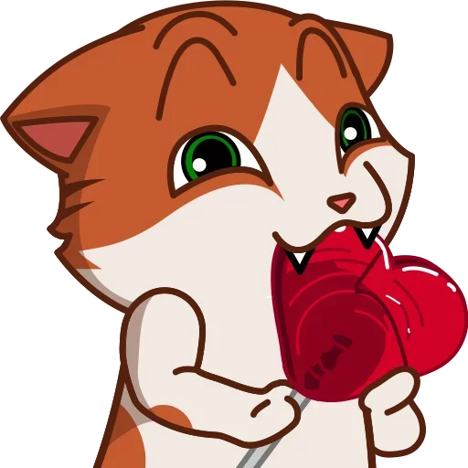 Telegram stiker «My cute Cat» 🤪