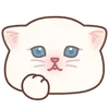 Эмодзи Telegram «Cat emoji kwii» 🤔