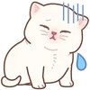 Эмодзи Telegram «Cat emoji kwii» 🥲