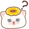Эмодзи Telegram «Cat emoji kwii» 🤔