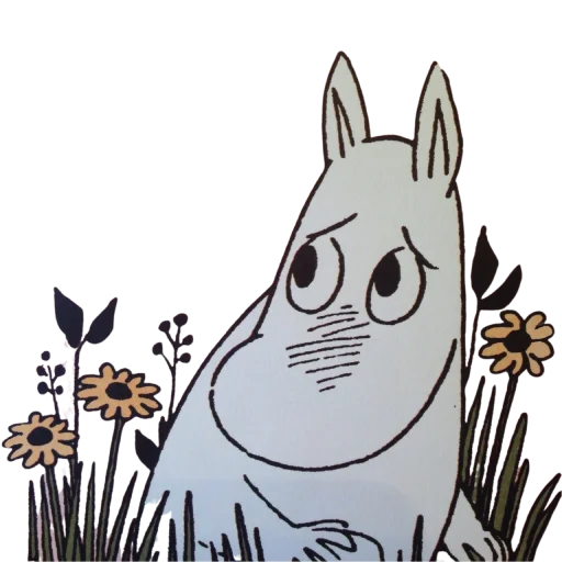 Moomins sticker 🙁