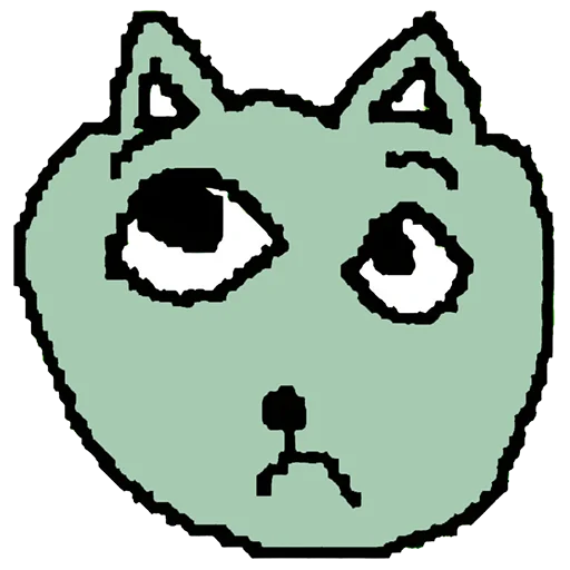 Telegram stiker «Garo cat» 🙄
