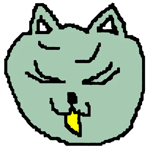 Telegram stiker «Garo cat» 😣