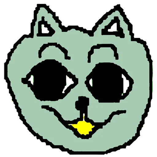 Garo cat sticker 😃