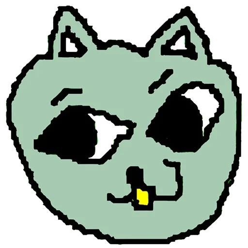 Telegram stiker «Garo cat» 😏