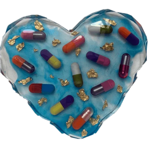 hearts 4 every day emoji 💙