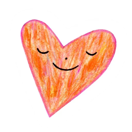 Telegram Sticker « hearts 4 every day» 🧡