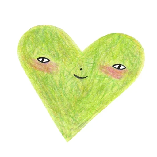 hearts 4 every day sticker 💚