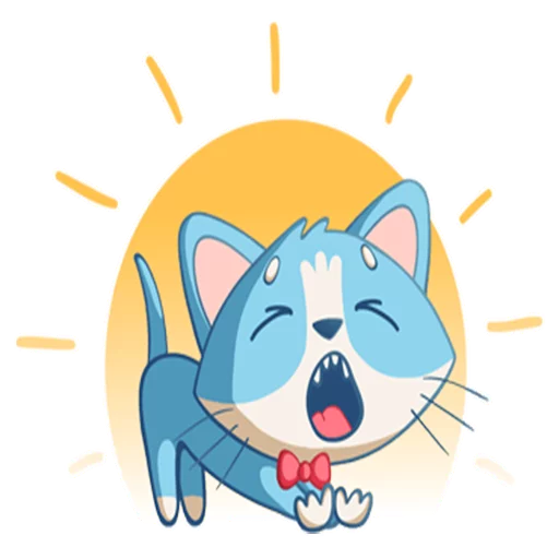 Telegram Sticker «Котенок Том» ?
