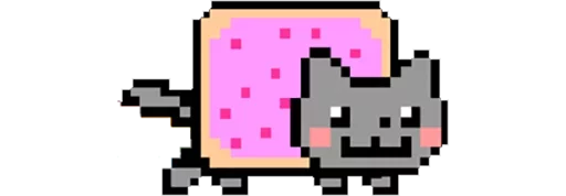 Telegram Sticker «Nyan Cat» 😺