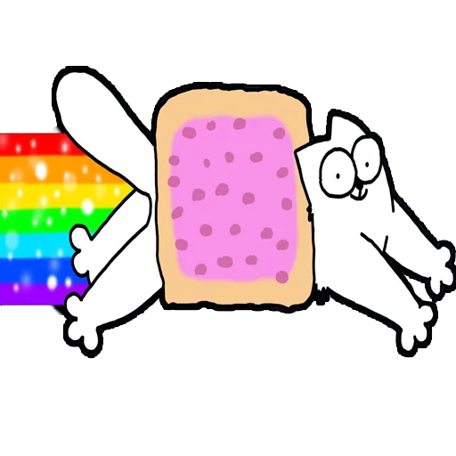 Стикер Nyan Cat 😃