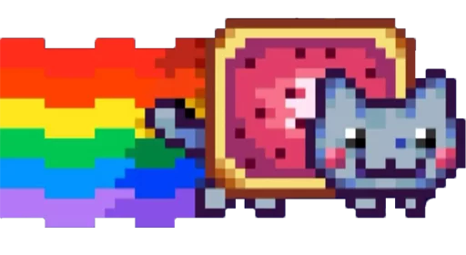 Nyan Cat sticker 😺