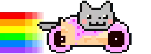 Стікер Nyan Cat 🏍