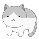 Animated Cats stiker 🤍