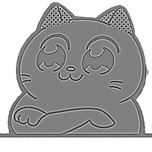 Catting cat sticker 🙈