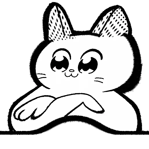 Емодзі Catting cat 🙊