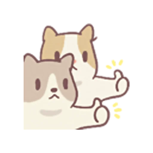Telegram Sticker «Cats & Soup» 👍