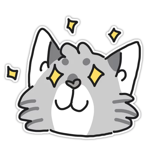 Telegram stiker «Mini Cats» 🌟