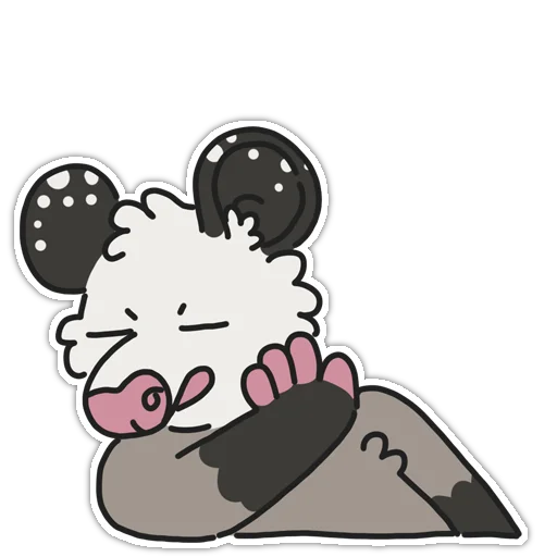 Telegram stiker «Opossums» ✋