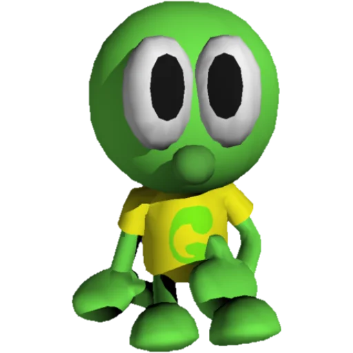 charlie and greenly 3D emoji 🧎