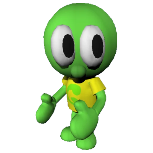 charlie and greenly 3D emoji 🙈
