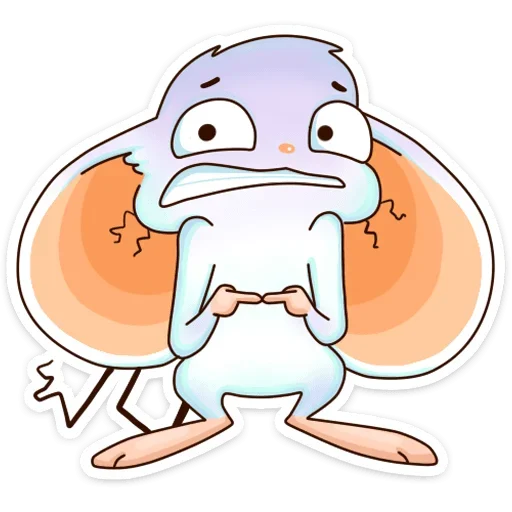 Telegram Sticker «Сырок» 😰