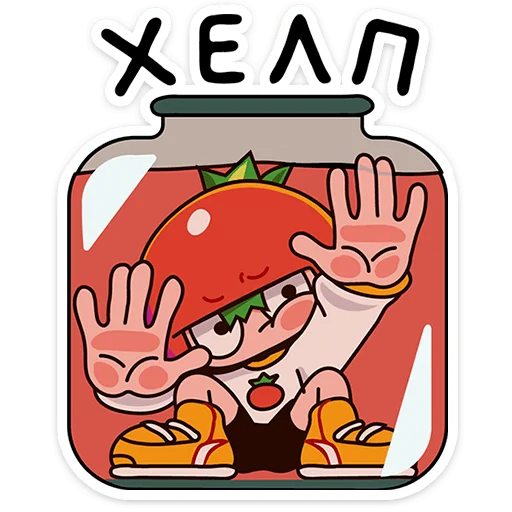 Telegram Sticker «Черрик» 🆘