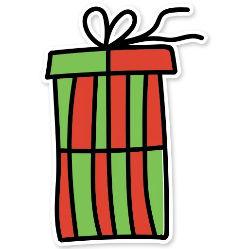 Christmas mood sticker 😷