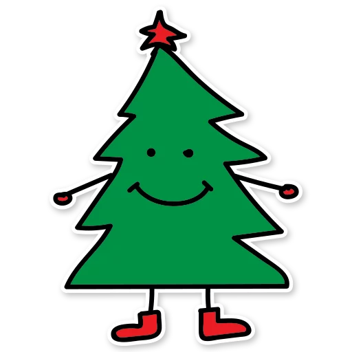 Стикер Telegram «Christmas mood» ❤