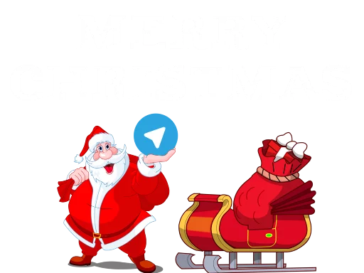 Telegram stiker «Christmas Telegram» 🎉