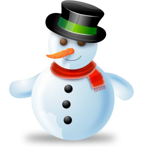 Christmas Telegram emoji ⛄