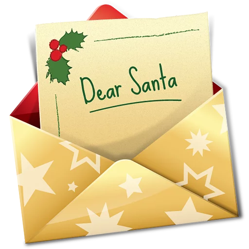 Эмодзи Christmas Telegram ✉