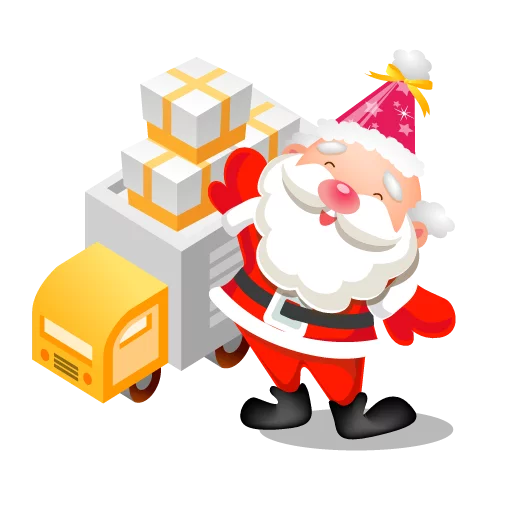 Telegram stiker «Christmas Telegram» 🎅