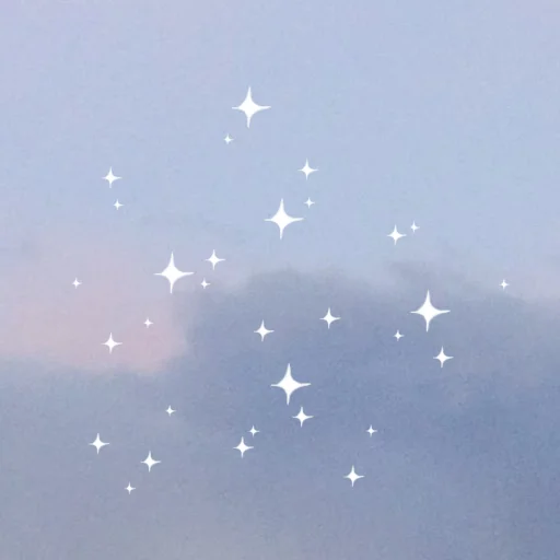 Стикеры телеграм Clouds & Stars 