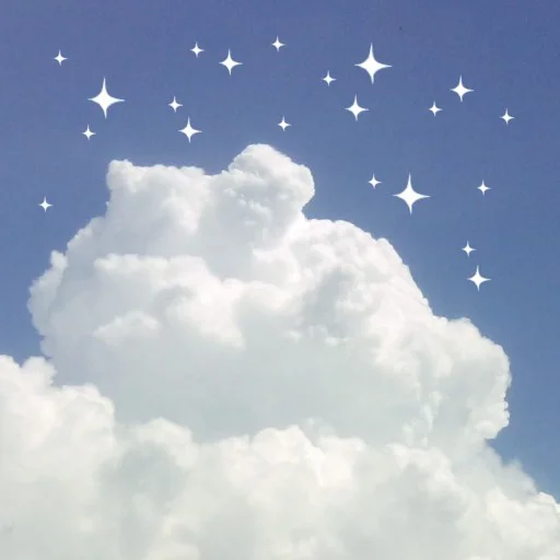 Clouds & Stars emoji ☁️