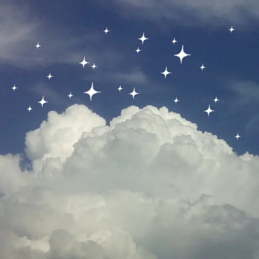 Clouds & Stars emoji ☁️